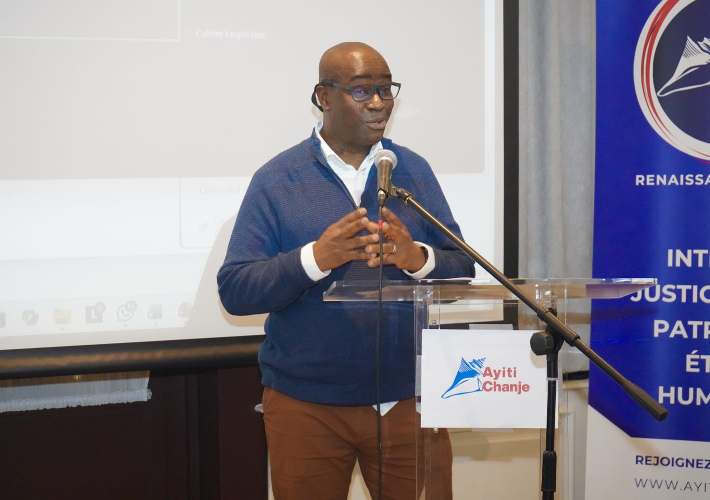 Lancement Ayiti Chanje Paris